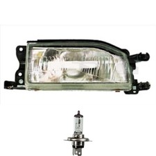Scheinwerfer rechts H4 für Mazda 323 III Hatchback BF BW inkl. Osram Lampen