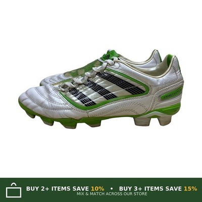 Adidas Predator X TRX FG Champions League Fußballschuhe weiß grün Herren UK 7,5