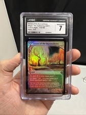 Grove of the Burnwillows Future Sight Foil 176/180 Graded CGC 7