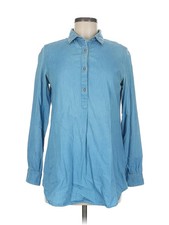 Uniqlo Women Blue Casual Dress M
