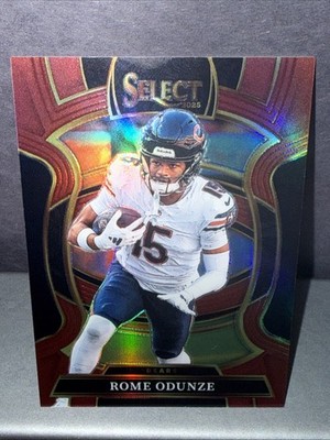 2025 Panini Select Rome Odunze Concourse Prizm 81/149 Chicago Bears