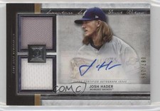 2020 Museum Collection Signature Swatch Dual Relics 87/299 Josh Hader Auto 0nr3