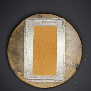 Titanium Trauma Plate Size: 5"x 8" Curved Ballistic Body Armor