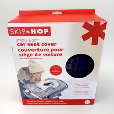 Skip Hop Stroll Go Car Seat Cover Black Winter Infant Baby New Open Box Unused