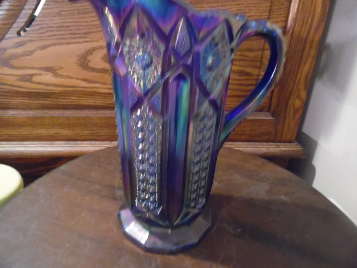 fenton blue carnival glass products for sale | eBay