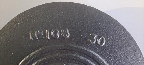 cast iron soot flap damper plate-Original arched damper choke plate - Picture 6 of 6