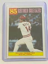 ⚾ 1986 Topps Baseball Base Card #206 Pete ROSE - Record Breaker ⚾