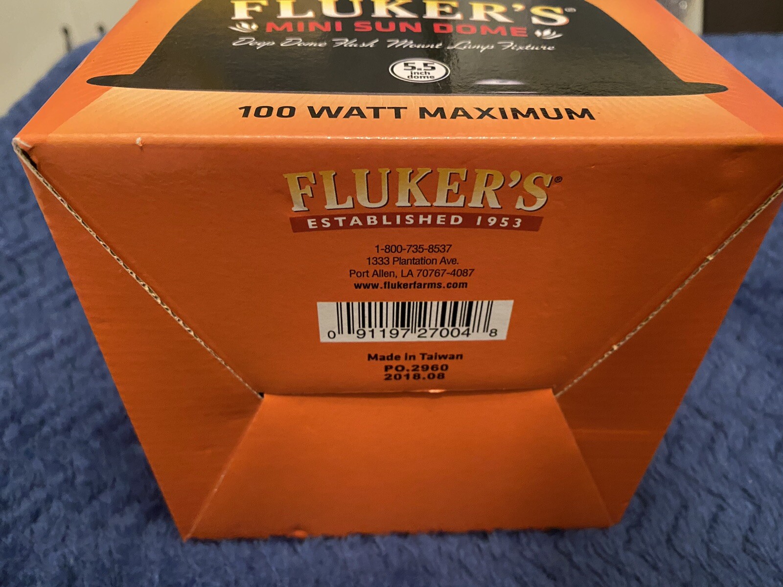 fluker's mini sun dome reptile lamp
