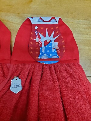 Set of 2 Handmade Hanging Kitchen Towels