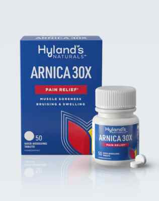 Hyland's Arnika 30X Schmerzlinderungsformel schnell auflösend 50 Tabletten