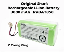 Original Shark RV1000 RV1000S RV1001 RV912S Li-Ion Battery 3000mAh RVBAT850
