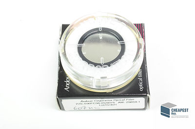 Andover Corperation Optical Filter 030fc36-25/607.5nm AM-29901 Bandpass Filter 