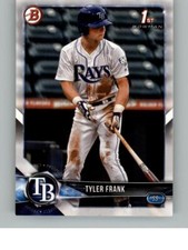 2018 Bowman Draft Tyler Frank BD-156 Tampa Bay Rays