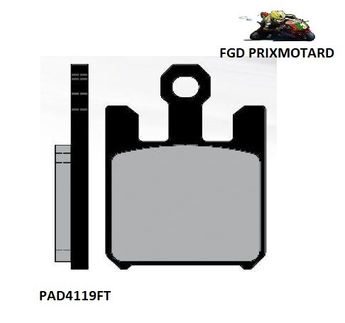 Plaquettes de frein avant Brenta Kawasaki ZX10R pour stopper le sifflement