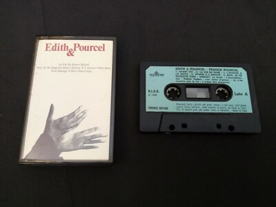 EDITH & POURCEL 1986 MUSIC TAPE MC K7 MUSICASSETTA TRIOMPHE TRMC 00100