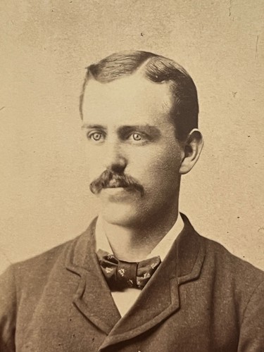 Vintage Cabinet Photo Gettysburg Pennsylvania George Landis Young Man ...