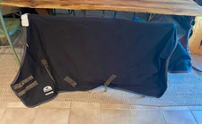 SmartPak Ultimate Turnout Sheet Black/Grey size 66” 0g fill