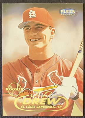 1999 J.D. Drew (RC) St. Louis Cardinals Fleer Rookie MLB Card #U100