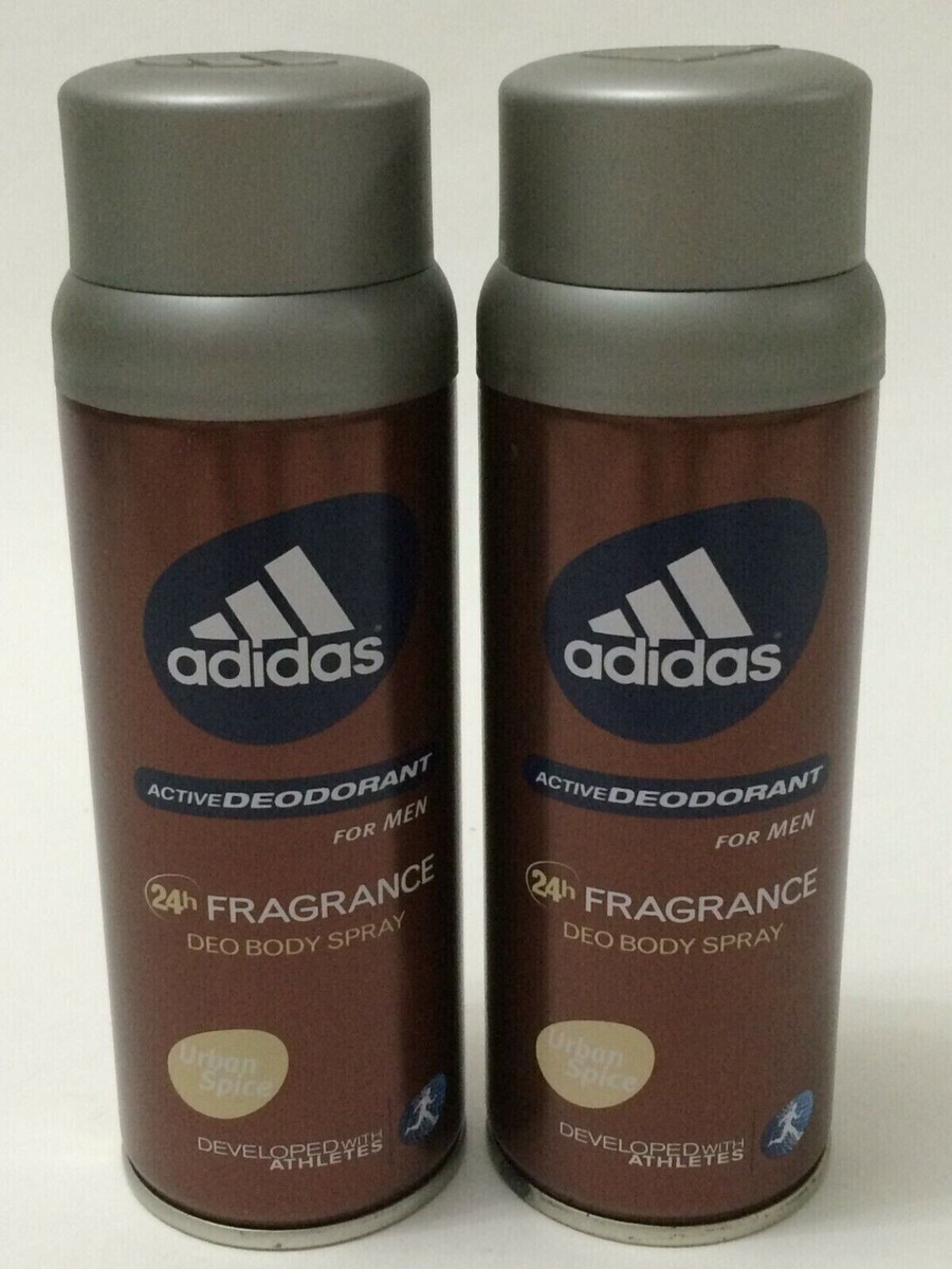 ADIDAS URBAN SPICE Active Deodorant Men 24h Deo Body Spray 150ml