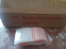 1000 bustine plastica con