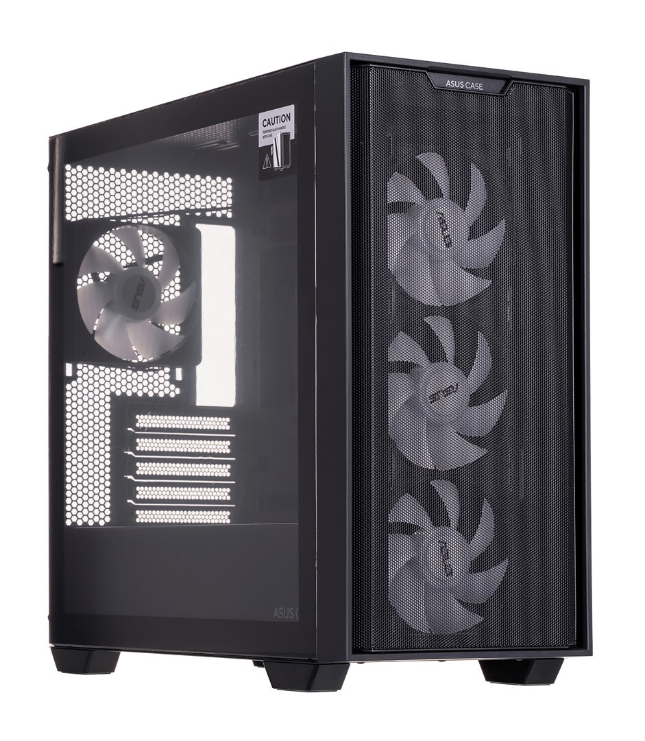 4711387406274 Чехол для ноутбука Asus A21 PLUS TG ARGB ЧЕРНЫЙ ASUS 22790₽