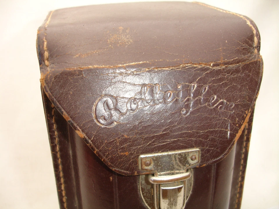 Estuche de cuero Rollei Rolleiflex versión temprana #011 Foto 3 de 4