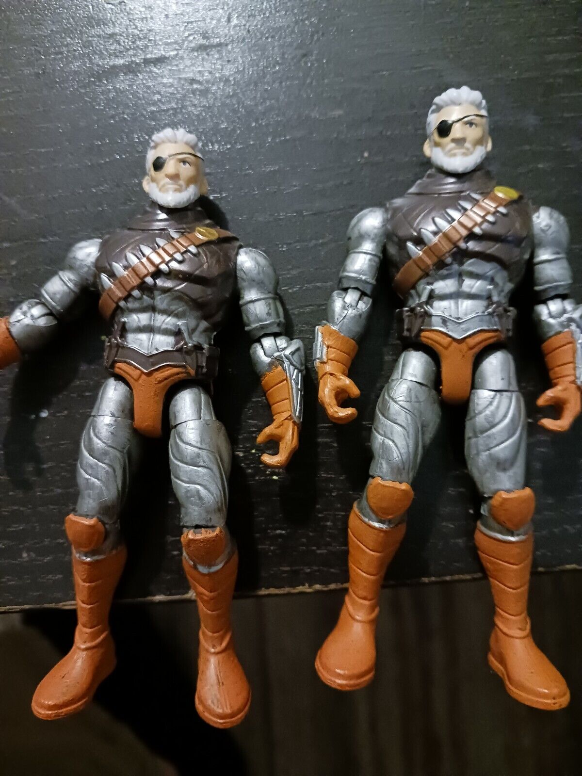 DC Comics Batman Deathstroke Spin Master 4" action figure Custom Slade Unmasked