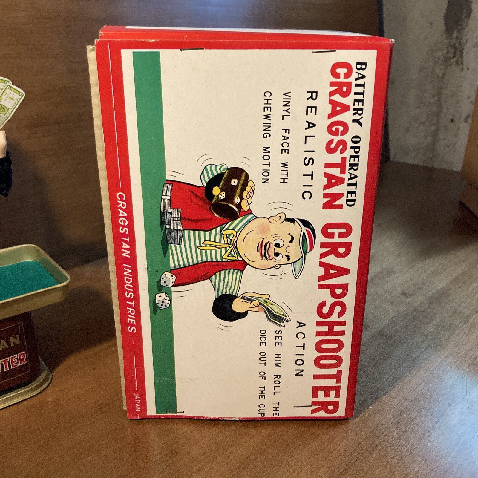 Cragstan Crapshooter Vintage 1960’s Battery Operated Not Tested JAPAN eBay