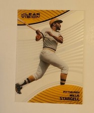 2023 Panini Chronicles Baseball Willie Stargell #3 Clear Vision #/50 Pirates