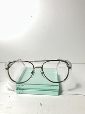 Vintage AO Safety Eyeglass Frames W/ Side Protect 54-18-140mm Grey
