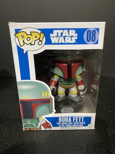 FUNKO POP ! BOBA FETT 08 STAR WARS DAMAGED BOX C01