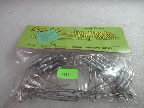 25 SPINNERBAIT HEADS 1/8 oz. UNPAINTED twisted loop