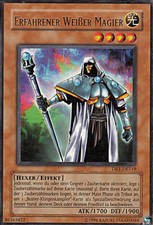 YU-GI-OH, ERFAHRENER WEIßER MAGIER, R, DR1-DE119