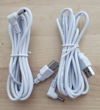 LEOM USB to DC 3.5mm 5V Cord Jack Power Cable US (Lot of 2)