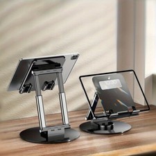 Universal 720  Rotating Tablet Stand-Collapsible for iPad Samsung Tab Smartphone