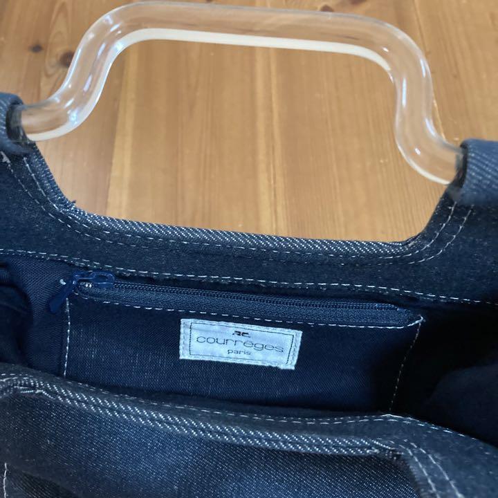 Courreges Handbag Tote Denim 43 | eBay