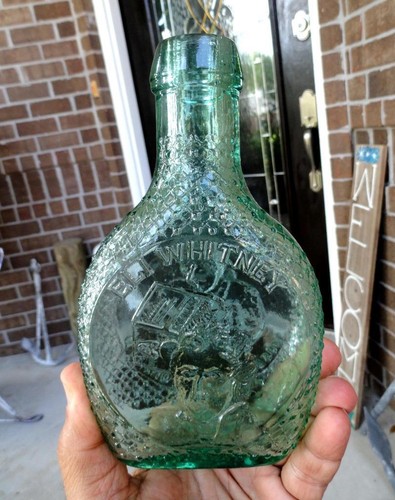ELI WHITNEY Flask Bottle Reproduction MUSEUM EDITIONS, LTD