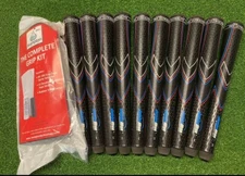 10 X Jumbomax JMX Ultralite Large Golf Grip and Brampton DIY Grip Kit