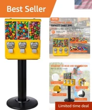 1-Inch Gumball Vending Machine with Heavy-Duty Stand - Perfect for Any Venue