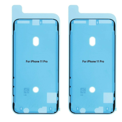 2X iPhone 11 Pro Waterproof Frame Bezel Seal Tape Adhesive LCD Screen