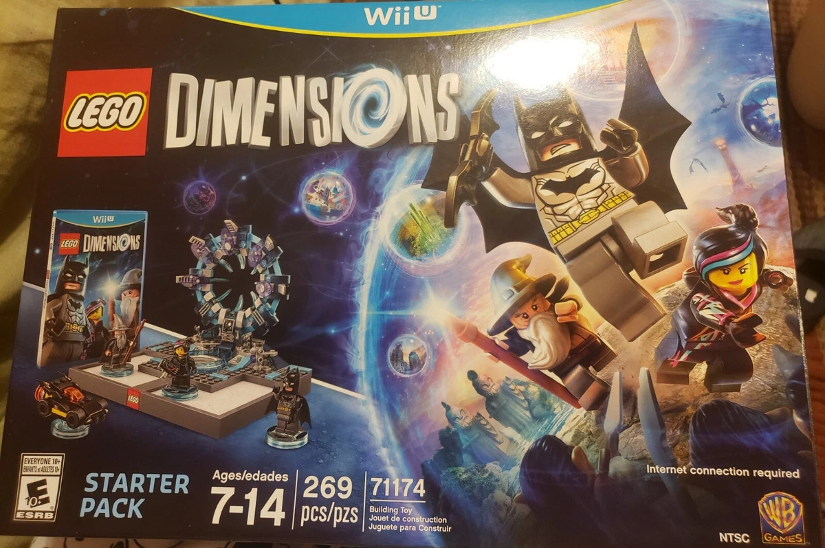 Lego Dimensions Starter Kit Wii 269 pieces New unopened box Item