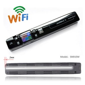 Details About Senniao Sn910w Handy Portable Scanner Double Roller Wifi Wireless Mini Scanner
