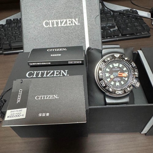 CITIZEN Eco-Drive Promaster Diver Watch 300m BN0176-08E High Quality Japan Rare