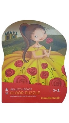 Crocodile Creek Beauty and the Beast Floor Puzzle 36 Teile Die Schöne und das