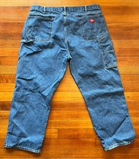 Dickies Men's Blue Cotton Carpenter Work Pants 44x30