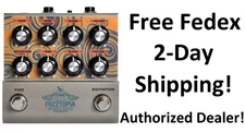 New T-Rex FuzzTopia Fuzz & Distortion Guitar Effects Pedal