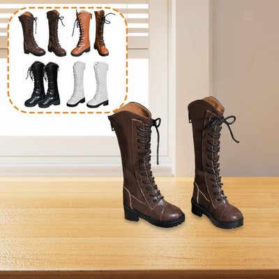 Actionfigur Schuhe Damen Puppe Stiefel Kostüm Zubehör Miniatur im Maßstab 1:3