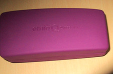 ETNIA BARCELONA BOLD COLLECTION PURPLE HARD CLAMSHELL SUNGLASSES EYEGLASS CASE
