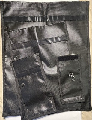 Faraday Bags (4) 19x15, 15x10.5, 10x5, 8x4 EMP Protection, RFID Shield Metallic