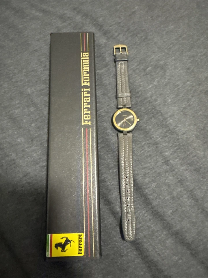 Reloj Cartier Fórmula 1 Ferrari Vintage Hecho en Suiza Cuarzo Raro Foto 3 de 4